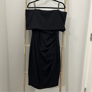 Vince Camuto Black Strapless Dress